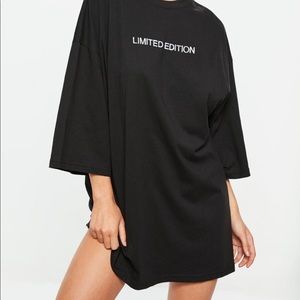 Missguided: Oversize Tshirt dress limited edition